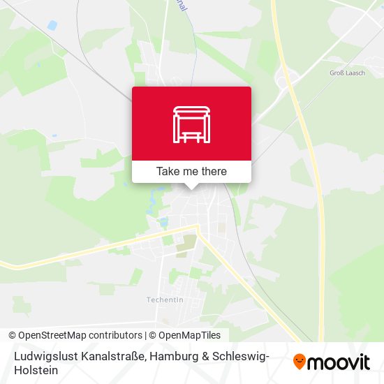 Ludwigslust Kanalstraße map
