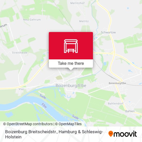 Boizenburg Breitscheidstr. map