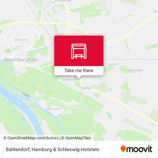 Bahlendorf map