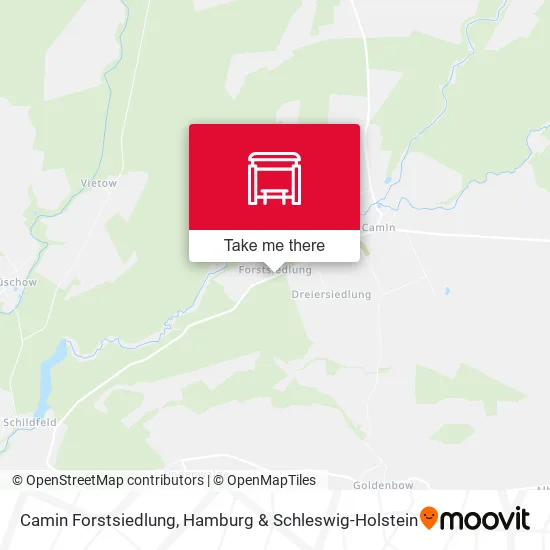 Карта Camin Forstsiedlung
