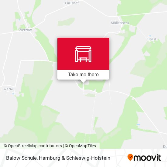 Balow Schule map