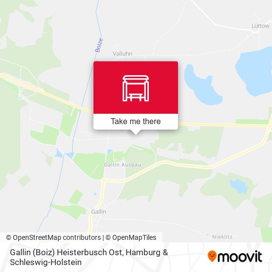 Gallin (Boiz) Heisterbusch Ost map