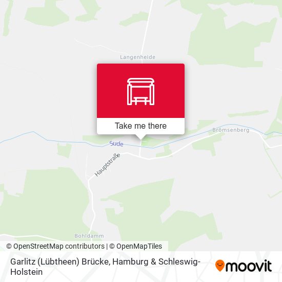 Garlitz (Lübtheen) Brücke map