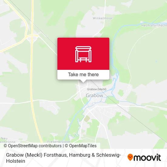 Карта Grabow (Meckl) Forsthaus