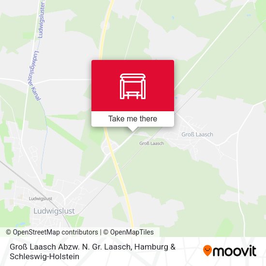 Groß Laasch Abzw. N. Gr. Laasch map