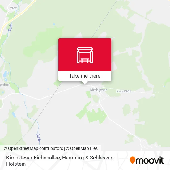 Карта Kirch Jesar Eichenallee