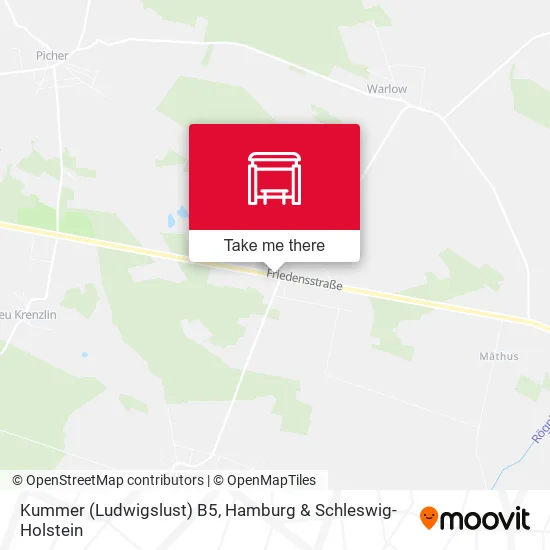 Карта Kummer (Ludwigslust) B5