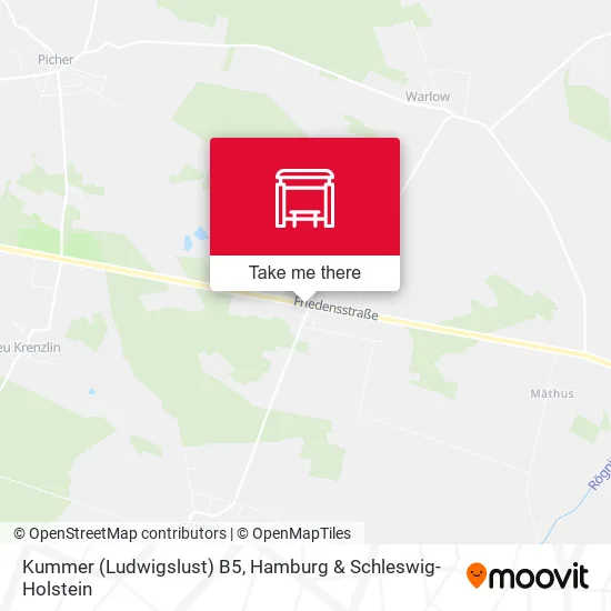 Карта Kummer (Ludwigslust) B5