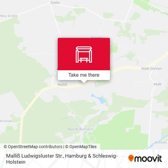 Malliß Ludwigsluster Str. map