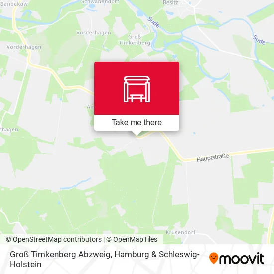 Карта Groß Timkenberg Abzweig