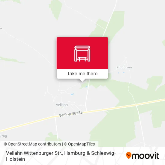 Карта Vellahn Wittenburger Str.