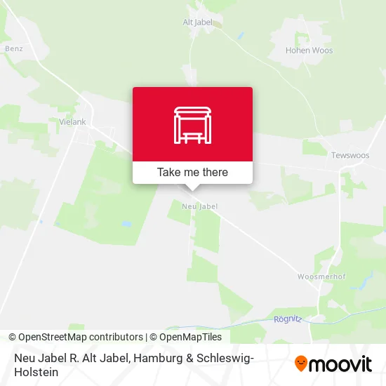 Карта Neu Jabel R. Alt Jabel