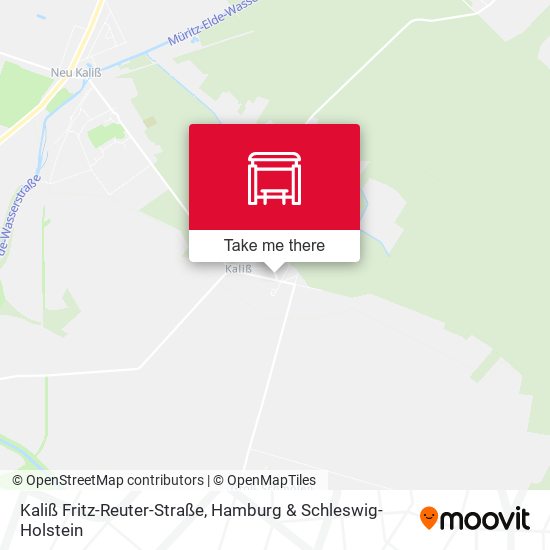 Kaliß Fritz-Reuter-Straße map