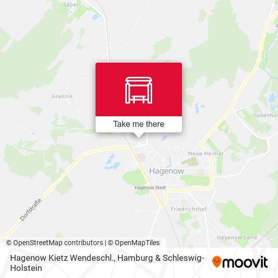 Hagenow Kietz Wendeschl. map