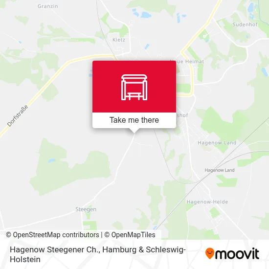 Hagenow Steegener Ch. map