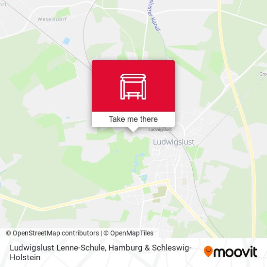 Ludwigslust Lenne-Schule map