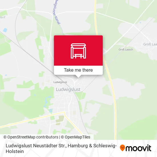 Карта Ludwigslust Neustädter Str.