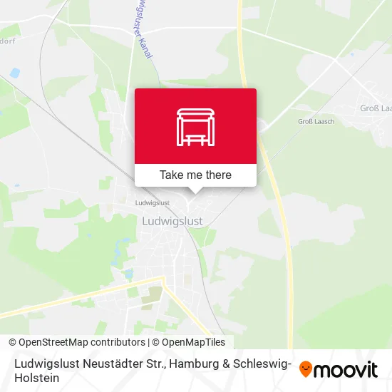 Карта Ludwigslust Neustädter Str.