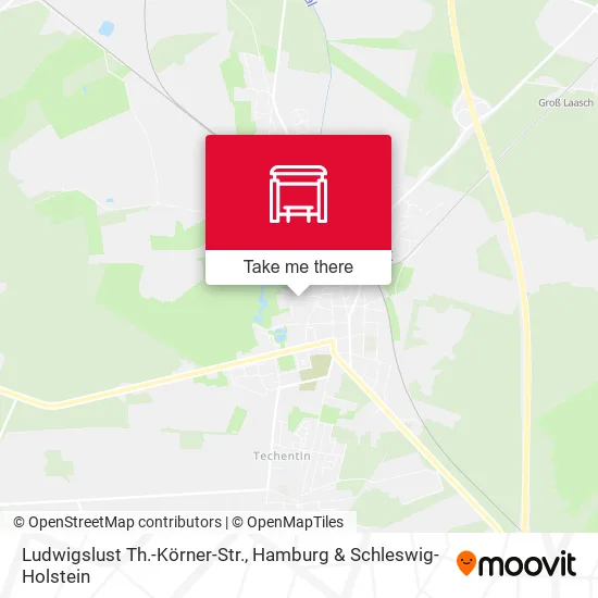 Карта Ludwigslust Th.-Körner-Str.