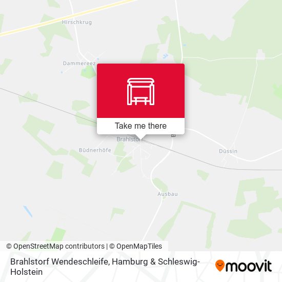 Brahlstorf Wendeschleife map
