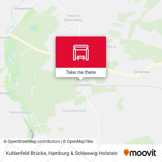Kuhlenfeld Brücke map