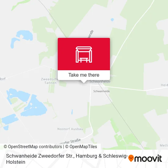 Карта Schwanheide Zweedorfer Str.