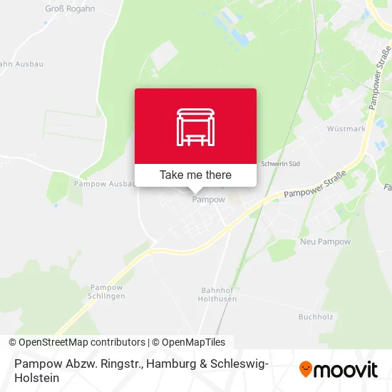 Карта Pampow Abzw. Ringstr.
