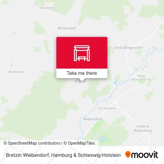 Карта Bretzin Wiebendorf