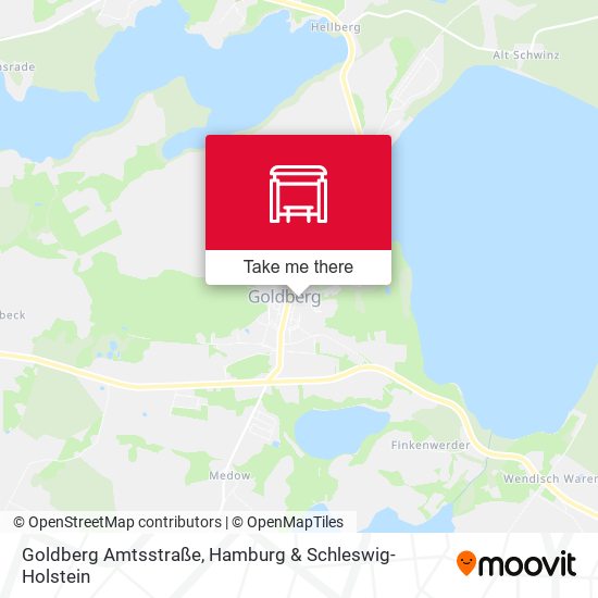 Goldberg Amtsstraße map