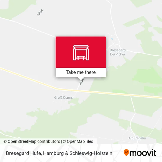 Карта Bresegard Hufe
