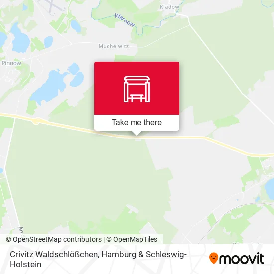 Карта Crivitz Waldschlößchen