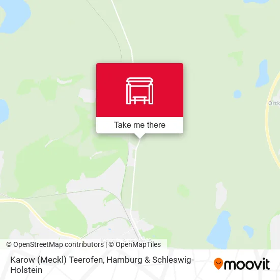 Карта Karow (Meckl) Teerofen