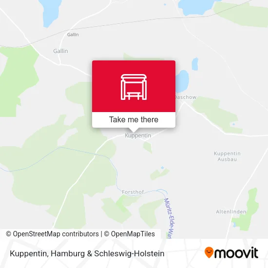 Карта Kuppentin