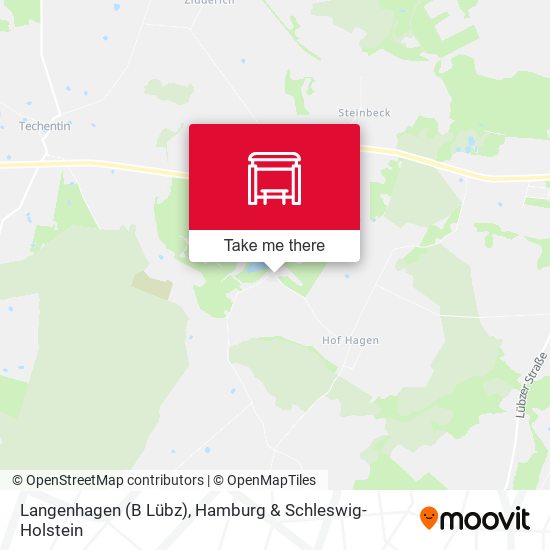 Langenhagen (B Lübz) map