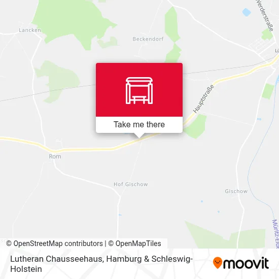 Lutheran Chausseehaus map