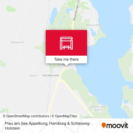 Plau am See Appelburg map