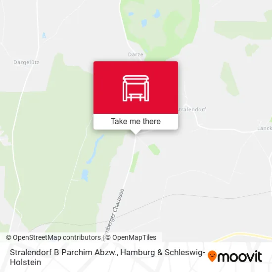Карта Stralendorf B Parchim Abzw.