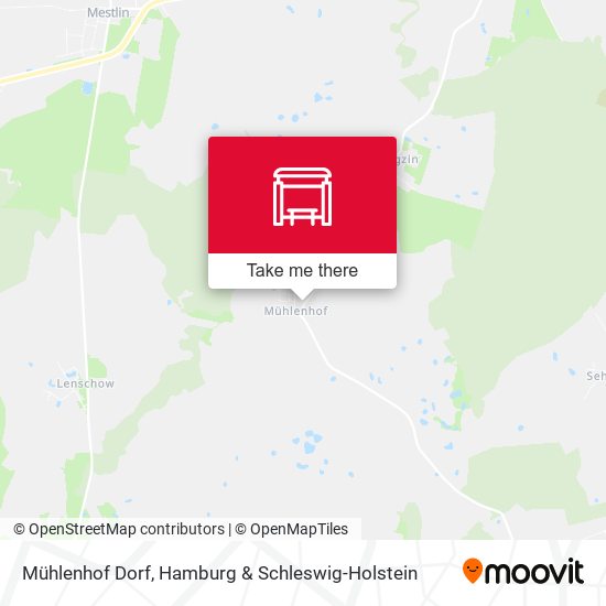 Mühlenhof Dorf map