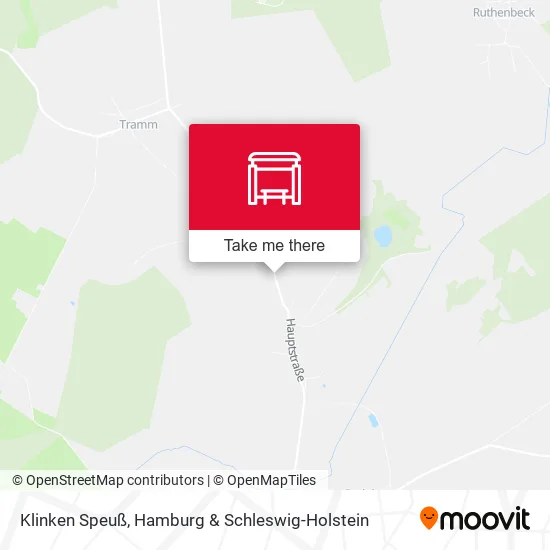 Карта Klinken Speuß