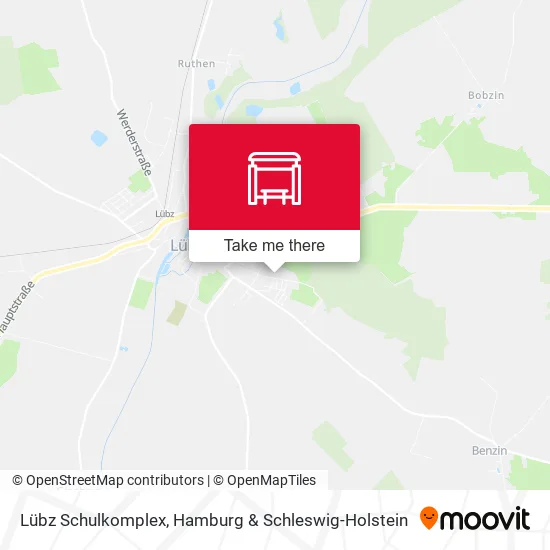 Карта Lübz Schulkomplex