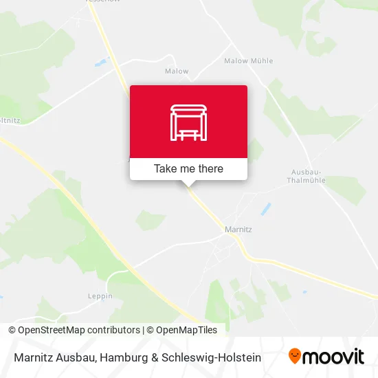 Карта Marnitz Ausbau