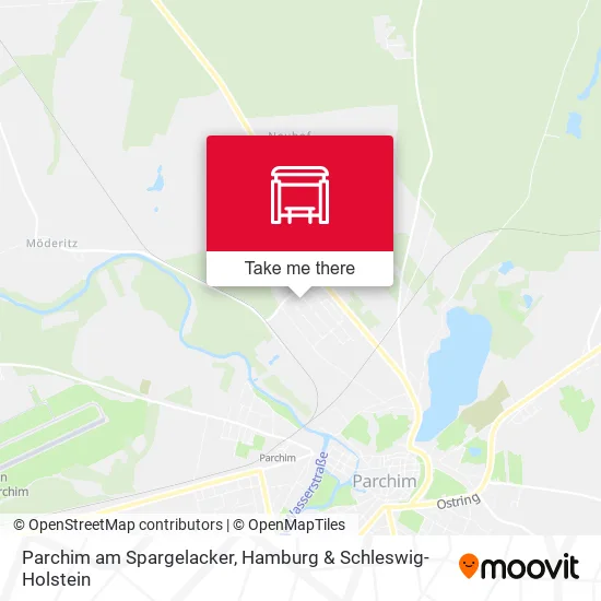 Карта Parchim am Spargelacker