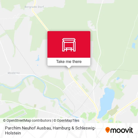 Карта Parchim Neuhof Ausbau