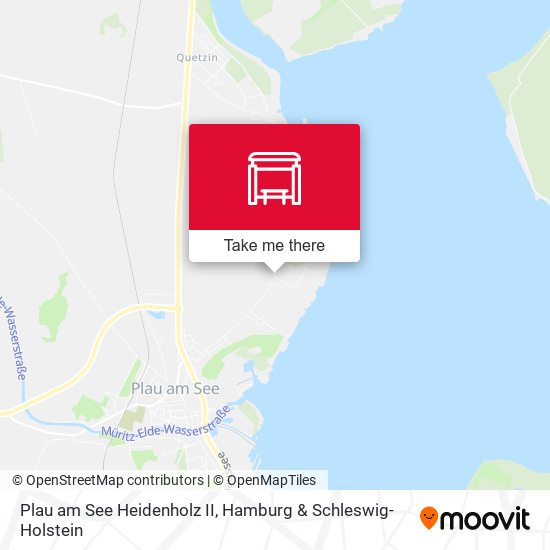 Plau am See Heidenholz II map
