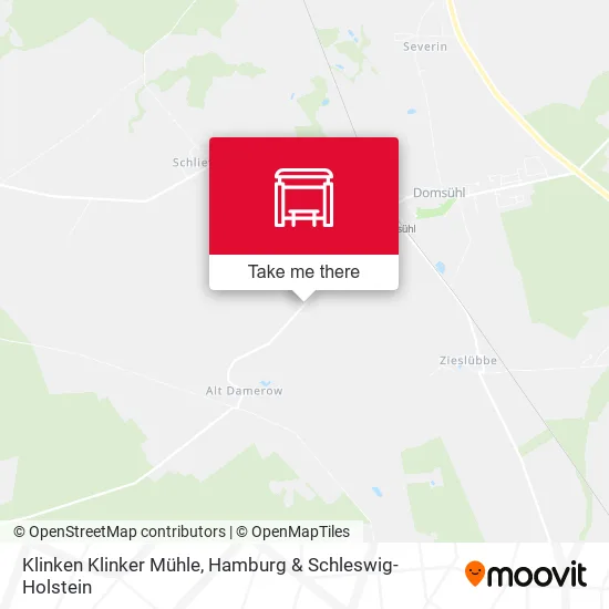 Карта Klinken Klinker Mühle