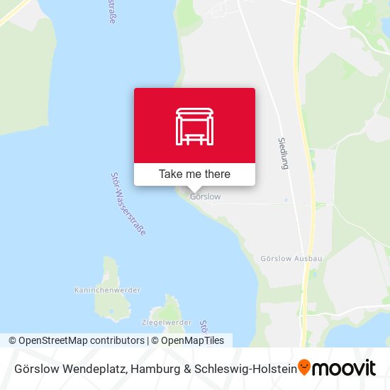 Görslow Wendeplatz map