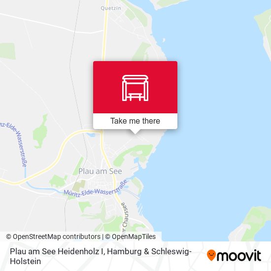 Plau am See Heidenholz I map