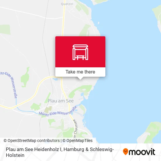 Карта Plau am See Heidenholz I