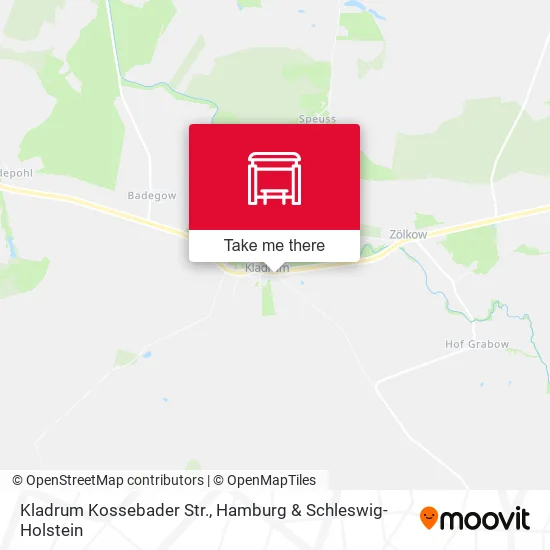 Карта Kladrum Kossebader Str.