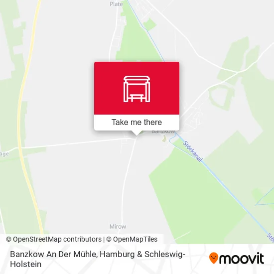 Карта Banzkow An Der Mühle